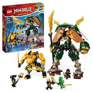 Jeu de construction Lego Ninjago L'Équipe de Robots des Ninjas Lloyd et Arin - 71794