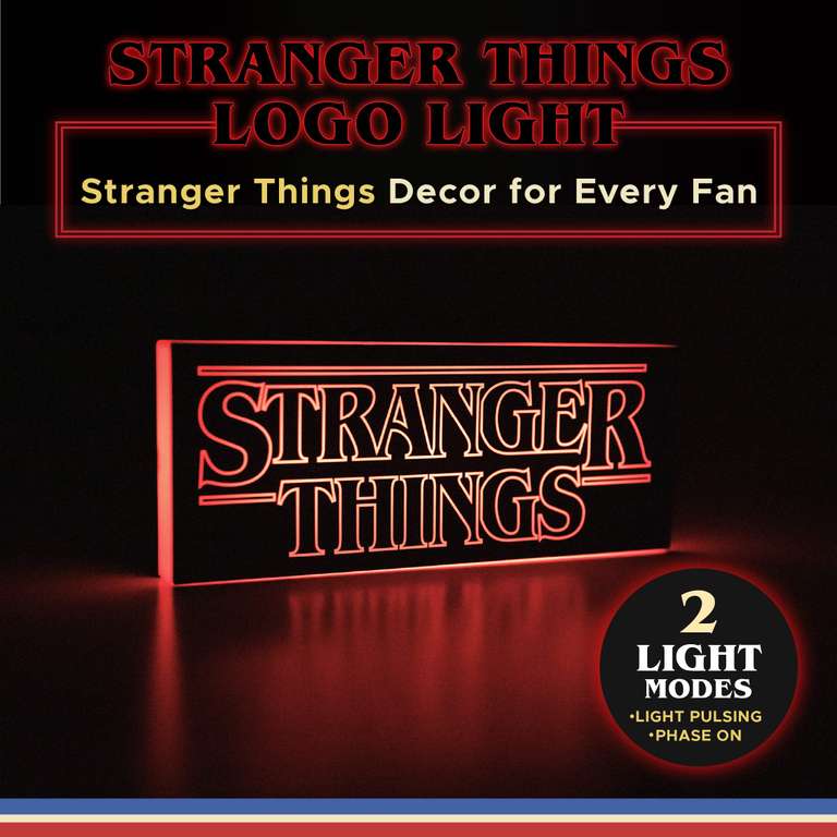Lampe "Logo lumière" Paladone : Stranger Things