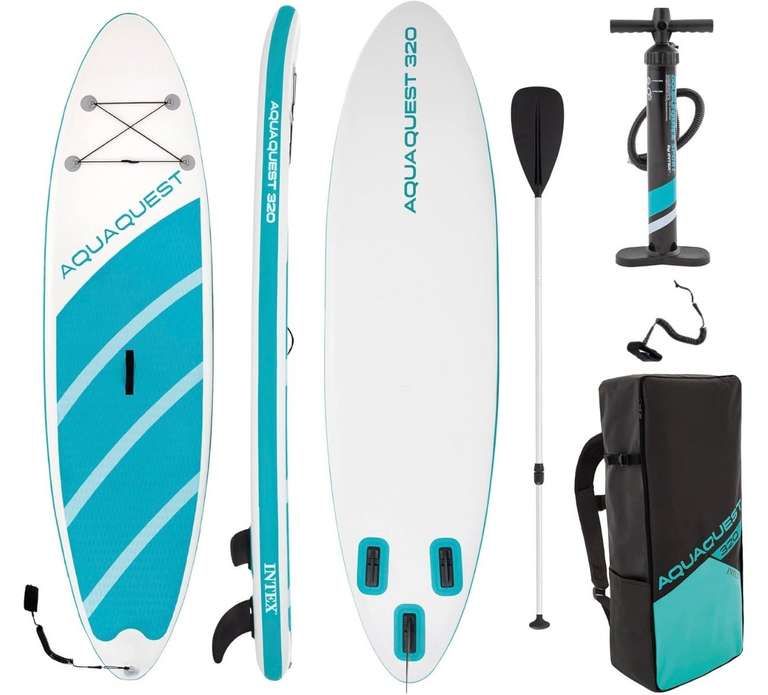 Pack sup paddle gonflable Aqua Quest 320 Intex (sup. pompe. pagaie — free download