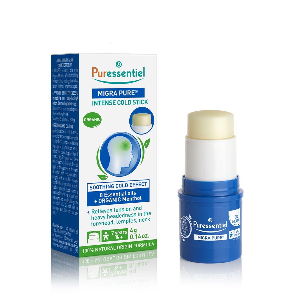 Stick froid intense pour Maux de Tête Puressentiel Migra pure - 4g