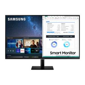 Écran PC connecté 27" Samsung Smart Monitor M5 - Full HD, Dalle VA, HDR 10, 8 ms, WiFi / Bluetooth (Via ODR 50€)