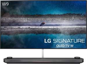 TV OLED 77" LG Signature OLED77W9 W9 Series - Smart TV, ThinQ AI, webOS, 4K UHD (2160p), HDR