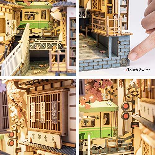 Kit DIY de Presse-livre Style Japonais en bois (vendeur tiers)