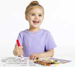 Lot De 8 Feutres Lavables Crayola Mini Kids - Loisirs Créatifs