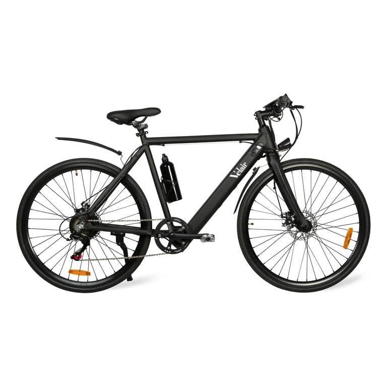 Vélo électrique 28" Velair Nova - 250W, 36V 7.8Ah, Cadre aluminium 6061, 6 Vitesses Shimano 6 - noir