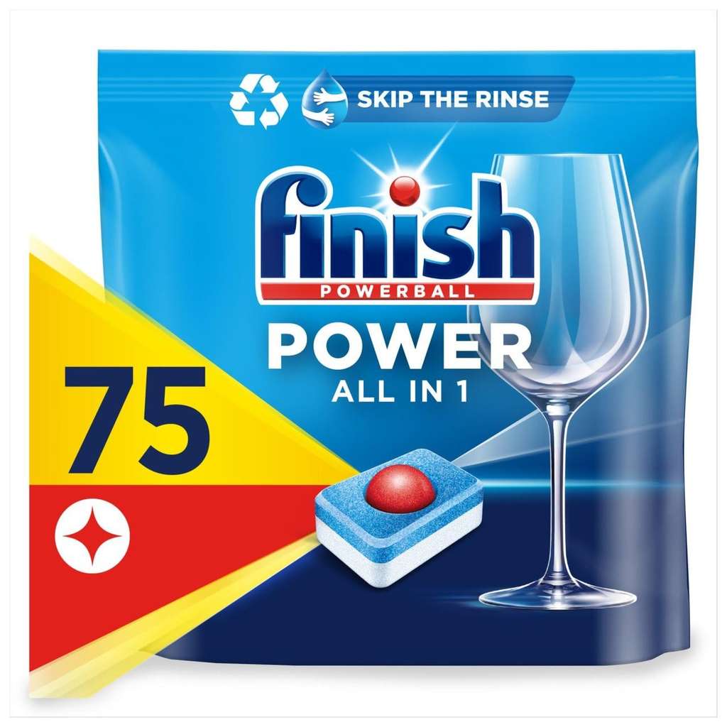 Finish Power All-in-1 Regular tablettes pour lave-vaisselle (80 lavages)
