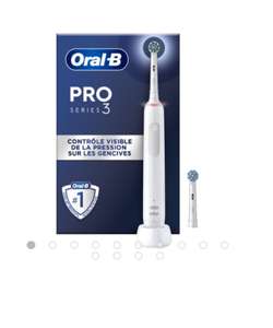 Brosse à dent électrique Oral-b Pro 3 – Différentes variétés (via 43,39€ sur la carte fidélité et ODR 20€)