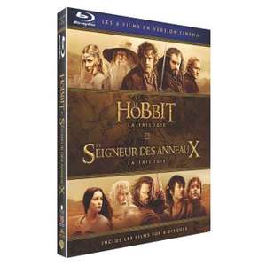 Coffret Blu-ray Middle Earth Light - Le Seigneur des Anneaux (3 films) + Le Hobbit (3 films)