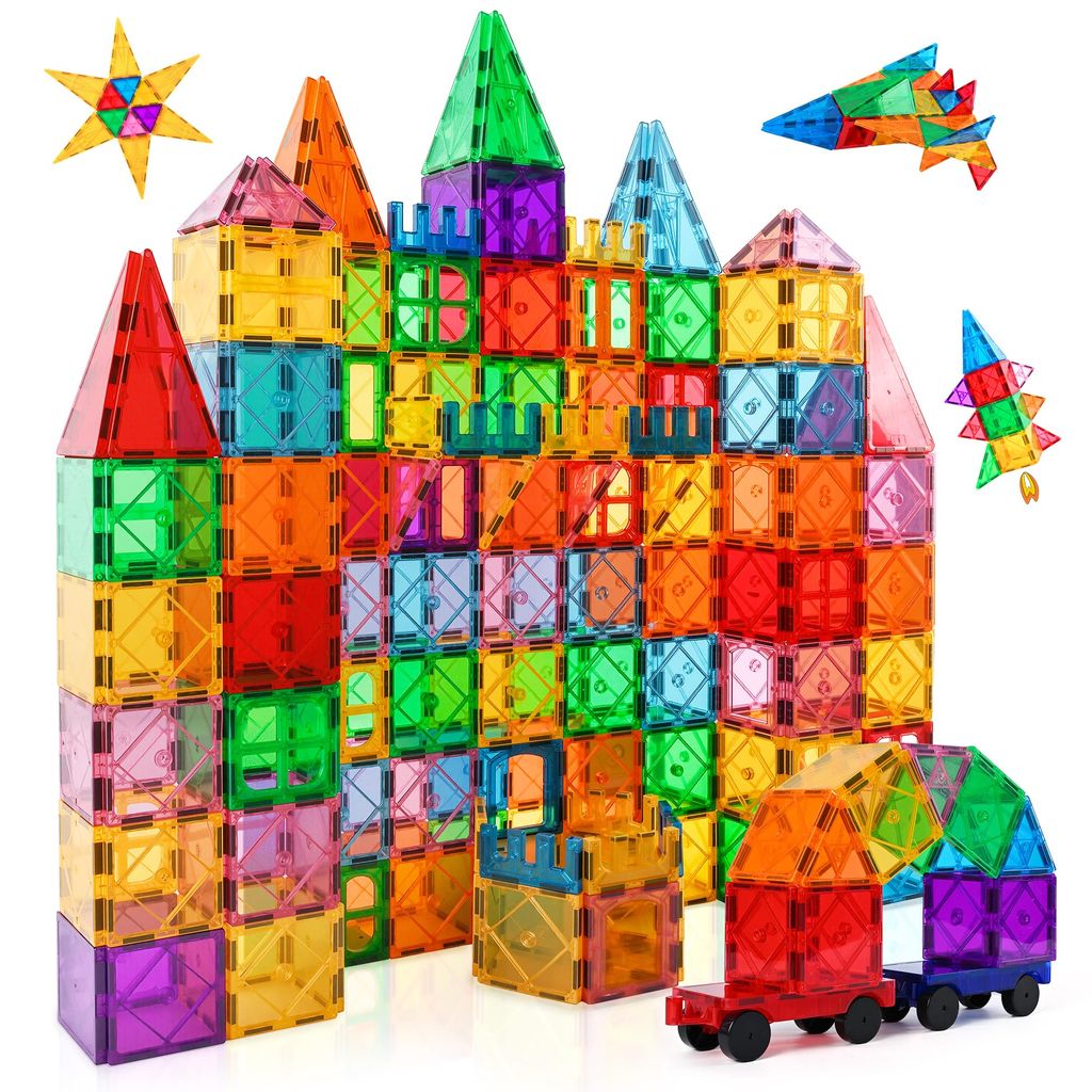 Blocs construction magnétiques - 100 Pièces (vendeur tiers)