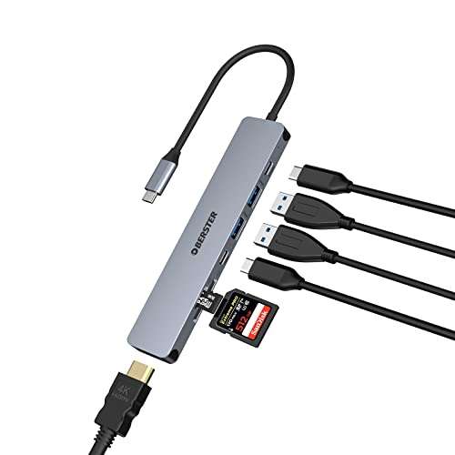 Hub USB-C Oberster 7 en 1 (vendeur tiers, via coupon)