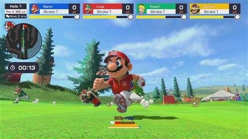 Mario Golf: Super Rush sur Nintendo Switch