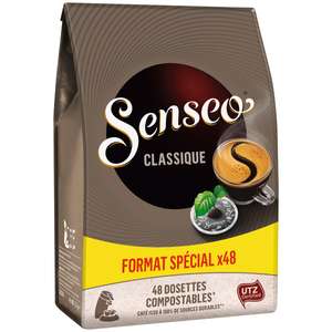 2 Paquets de 48 dosettes de café Senseo classique