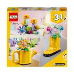 Jeu de construction LEGO 31149 Les Fleurs dans l’Arrosoir, Creator 3-en-1 (via coupon)
