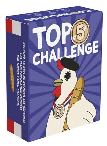 Top 5 Challenge - Jeux de société Famille et Amis (Vendeur Tiers