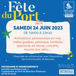 Promenades en mer avec la SNSM, Visites guidées & Animations gratuites (parachute ascensionnel,...) - Fête du Port de Beaulieu-sur-Mer (06)