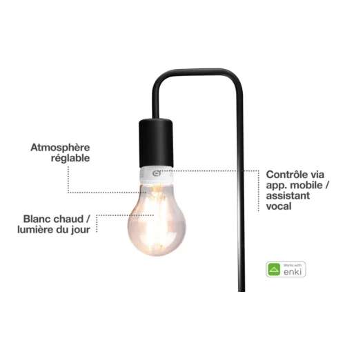 Sélection d'ampoules connectées Essentiel B à -80% - Ex: Filament Nuances de Blanc Classique E27
