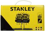 Coffret Vissage Stanley Stht0-62143 - Standard /Phillips, Porte Embouts, Embouts 25Mm, Précision, Poignées Souples (57 Pièces)