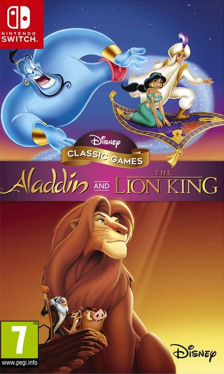Disney Classic Games: Aladdin et Le Roi Lion sur Nintendo Switch