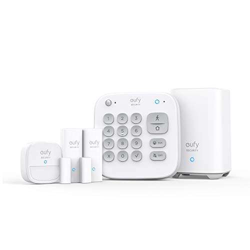 Kit Alarme Connectée eufy Security Domestique - 5 Pièces (Via Coupon - Vendeur Tiers)
