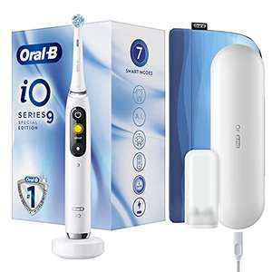 Brosse à dents éectrique Oral-B iO Series 9 - 1 Manche Intelligence Artificielle + 1 Brossette + 1 Étui de Voyage Premium
