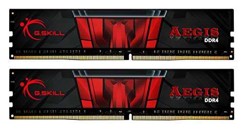 Kit mémoire RAM DDR4 G.Skill Aegis 32 Go (2x16) - 3200 MHz, CL16