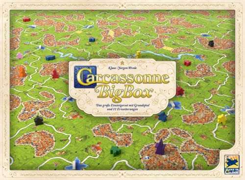 Jeu de société Carcassonne Big Box 2022 (Version Allemande)