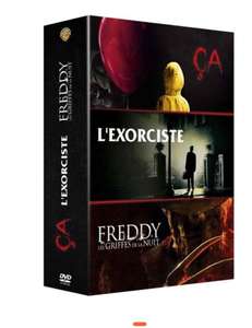 Coffret DVD Horreur Incontournables 3 films : Ça + Les Griffes de la nuit (Freddy) + L'Exorciste