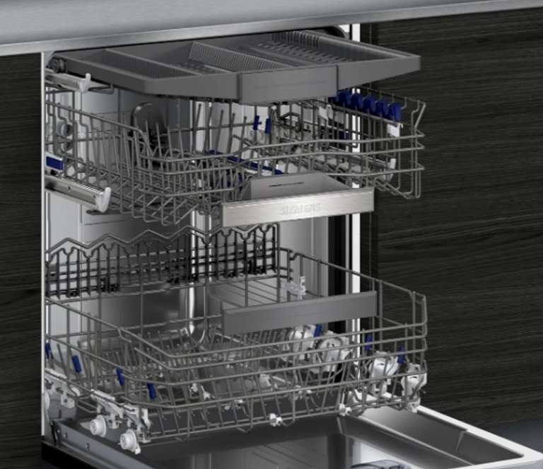 Lave-vaisselle tout intégrable Siemens IQ500 SN65ZX54CE - 14 couverts, Zeolith, Home Connect, GlassZone 41 dB (Via 75€ d'ODR)