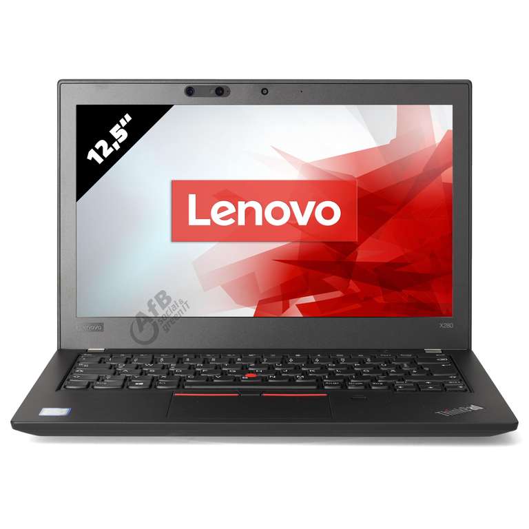 PC Portable Lenovo Thinkpad X280 - 12,5" (1366x768), i5-8350U, 8 Go RAM, SSD 250 Go, Windows 11 Home (Reconditionné grade B - garantie 1 an)