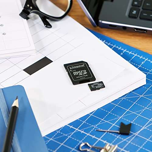 Carte Micro SDXC Kingston Canvas Select Plus U3 - 256 Go + Adaptateur inclus (SDCS2/256GB)