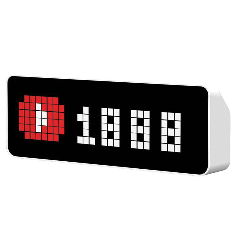 Horloge connectée Pixel Ulanzi TC001, ESP-32 - Compatible Home Assistant (ulanzi.de)