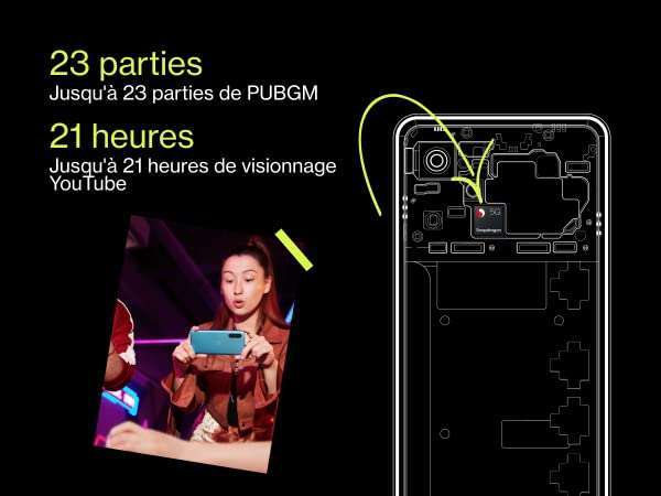Smartphone 6.59" OnePlus Nord CE 2 Lite 5G - FHD+ 120 Hz, Snapdragon 695, RAM 6 Go, 128 Go, 5000 mAh, Différents coloris