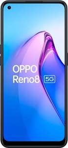 Smartphone 6,43" Oppo Reno8 5G 256Go - Shimmer Black - (Frontaliers Suisse)