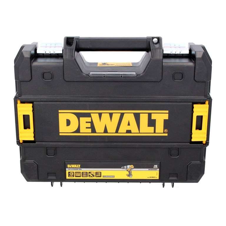 Perceuse-Visseuse à Percussion DEWALT DCD996NT FR XR Li-ion 18 V + T-Stak (sans batterie ni chargeur)
