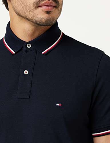 Polo Tommy Hilfiger Homme Core Tommy Tipped Slim-Fit (Toutes tailles)