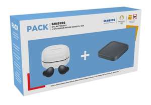 Pack Ecouteurs sans fil Samsung Galaxy Buds2 avec réducteur de bruit Bluetooth + Chargeur sans fil rapide 15 Watts Samsung Gris foncé