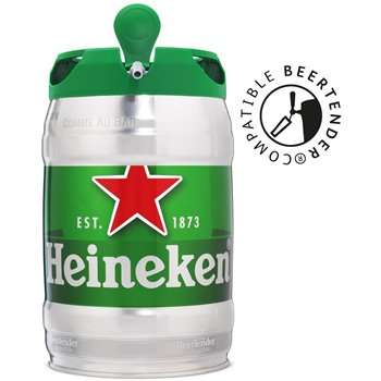 Lot de 2 fûts de bière Heineken - 2 x 5L