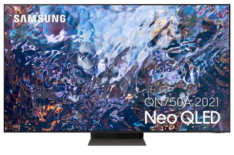 TV 55" Samsung 55QN750 - 8K, Neo QLED Mini LED, Quantum HDR2000, HDMI 2.1, Micro Dimming Ultimate, FreeSync Premium, Smart TV (via 699,50€)