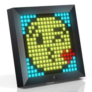 Cadre Photo numérique Pixel Art Divoom Pixoo - avec lumière d'ambiance de 22 cm (vendeur tiers, via coupon)