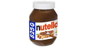 Pot de pâte à tartiner Nutella - 825g (via 1.65€ fidélité ) Prix du kg 3.89