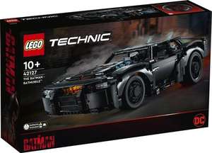 Jeu de construction Lego Technic - La Batmobile de Batman Maquette de Voiture - 42127