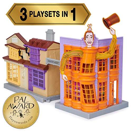 Maison pour Figurine Harry Potter - Playset Chemin de Traverse Magical Minis Wizarding World