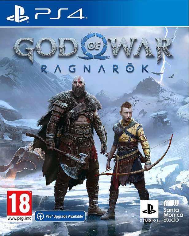 God Of War Ragnarök sur PS4 (juste en dessous de chez Leclerc à 39,9€ actuellement)