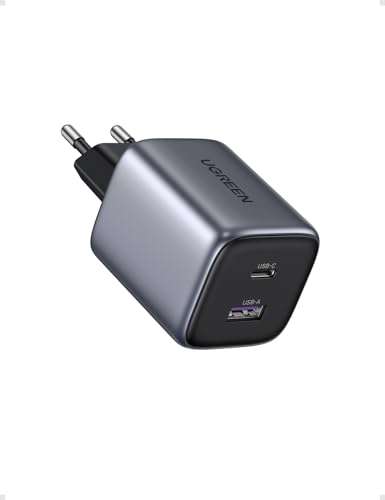 Chargeur UGREEN Nexode - 35W, GaN Tech, USB-C + USB-A (Vendeur tiers - Via coupon)