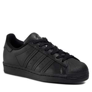 Chaussures Adidas Superstar J FU7713 - Noir, Tailles 35 1/2 à 38 2/3