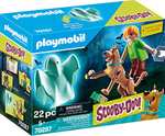 Jouet Playmobil Scooby-DOO! Scooby & Sammy avec fantôme - 70287