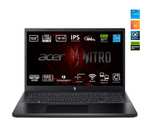 PC Portable 15.6" Acer Nitro V ANV15-51-579P - FHD 144 Hz, i5-13420H, 16 Go DDR5, SSD 512 Go, RTX 4050, WiFi 6