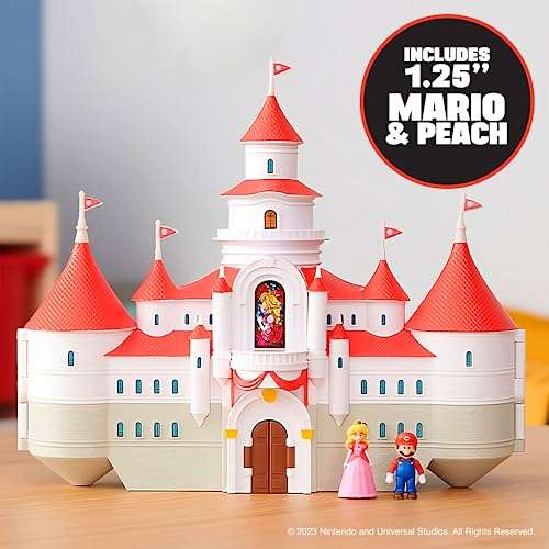 Jouet Super Mario Bro. Playset Deluxe Château de Princesse Peach –