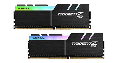 Kit mémoire RAM G.Skill Trident Z (F4-3600C18D-32GTZR) - 32 Go (2 x 16 Go), DDR4, 3600 Mhz