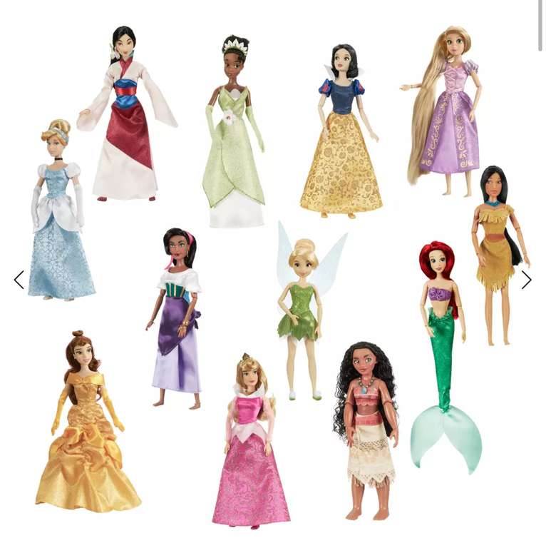 Auchan : 2 poupées Disney Princesses pour le prix d'une à 9,90 €